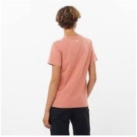 Resim Salomon Logo Ss Tee W Lıght Mahogany// T-shırt Lc2217800 001 