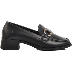 Resim Aspor Siyah Kadın Klasik Ayakkabı Çok Renkli 