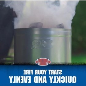 Resim Deluxe Kömür Barbekü Baca Başlatıcı, Hızlı Ve Kolay Kullanım 