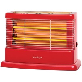 Resim Minisan MIDI S 4 Çubuklu Elektrikli Soba Isıtıcı 
