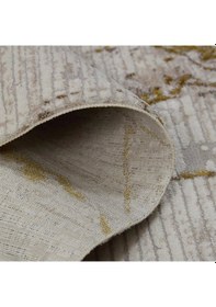 Resim Hoom Rugs Norm 6208 Sarı Modern Salon Halısı Sarı 