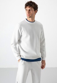 Resim TOMMY LIFE TOMMYLIFE Standart Fit Basic O Yaka Sweatshirt, 88053 