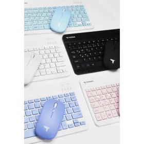 Resim Torima Kablosuz Klavye Mouse Seti TMK04 Siyah 