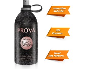 Resim Prova Black Option Edp Kadın Parfüm 2 x 100 ml 