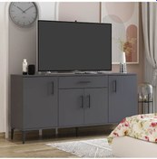 Resim Laura Konsol Antrasit Antrasit 