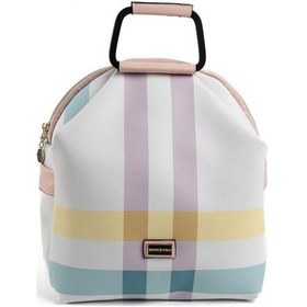 Resim Silver Polo Sp771 Kadın Sırt Çantası Ekose Lila-pembe 