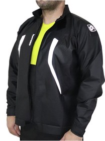 Resim go out Motorcu Montu Dikişsiz %100 Su ve Rüzgar Geçirmez Motorsiklet Montu Reflektörlü 4 Mevsim 