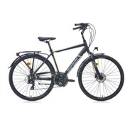 Resim Bianchi Travel 506 Erkek Şehir Bisikleti 520h Hd Fren 28 Jant 21 Vites Mat Siyah-bej Gri 