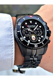 Resim Quantum Fonksiyonları Aktif Çelik Kordon Çelik Kasa Orijinal Lisanslı Galatasaray Taraftar Erkek Kol Saati 