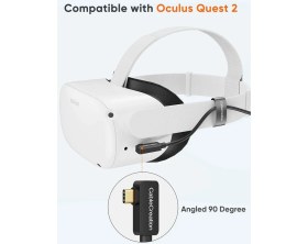 Resim Cablecreation CC1100 Fiber Optik Type-C Kablo 5m (Oculus Quest Link Kablo, Tether Cable) 