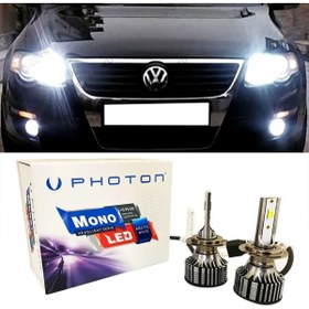 Resim Photon Vw Passat B6 Uyumlu Led Xenon Kısa Far Ampulü H7 Mono Yeni Seri Beyaz 