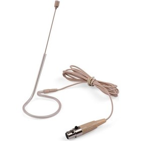 Resim Kulak Tutan Kondenser Mikrofon - Tek Taraflı Yönelim, 50hz-16khz Frekans Aralığı, 3-pin Xlr Bağlantı, Ten Rengi 