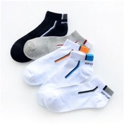 Resim Bgk Unisex 5'li Spor Patik Çorap Renkli Extra Rahat Çok Renkli 