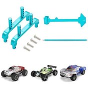 Resim Besthome1 Wltoys 1/18 A959 A949 A969 A979 K929 İçin Mavi Alüminyum Şasi Takımı - Kabin Direği, Şaft Ve Platform 