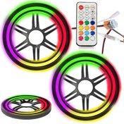 Resim Poke Pixel Ledli 10cm Hoparlör Midrange Kapak 2 Adet Pk-6080 