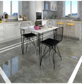 Resim Knsz masa sandalye takımı hem75mazlum byzsyh 060*060 2 sandalye s 