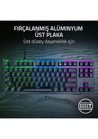 Resim Huntsman V3 X Tenkeyless Mor Anahtar - Espor Optik Klavye Sayısal Tuş Takımı Tasarımı 