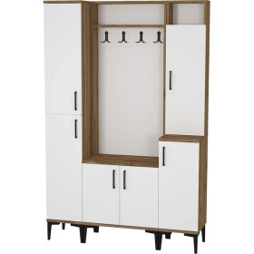 Resim Kalender Dekor Rose-1-2-3 RS02 Portmanto Vestiyer Ayakkabılık 