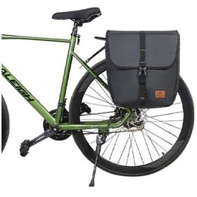 Resim Ambition No. Bisiklet Panniers, Büyük Kapasiteli Su Geçirmez Siyah Siyah 