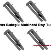 Resim FullYedek Altus Üst Sepet Ray Arka Pim Bulaşık Makinesi Ray Arka Plastik 