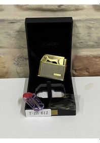 Resim Sarı Düz Çizgili Benzinli Otantik Kişiye Özel Çakmak 