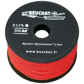 Resim Beuchat Zıpkın Makara İpi Naylon Dyneema 50m. 1.5mm. Kırmızı 