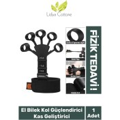 Resim Fizik Tedavi Spor Parmak El Bilek Kol Güçlendirci Kas Geliştirici Kavrama Silikon Örümcek Lastik 