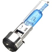 Resim 2x BA20D Doğal Beyaz Halojen Lamba Ampul 50W 4500-5000K Araba Far Lambası 12V (Yurt Dışından) 