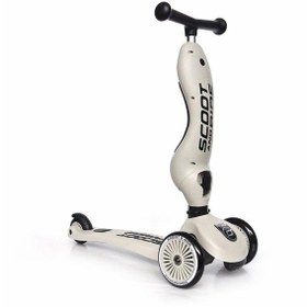 Resim Scoot and Ride Highwaykick 1 Oturaklı Çocuk Scooter Açık Gri 160629-96268 
