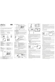 Resim Eca Poly Comfort 200 W Kablosuz Oda Termostatı 7006903004 