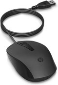 Resim HP 150 Kablolu USB Mouse 1600DPI, Siyah 240J6AA 