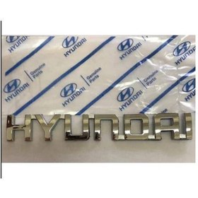Resim Genel Markalar Hyundai Uyumlu Bagaj Yazısı Getz -1.5 Cm X 10 Cm Ölçüsünde 