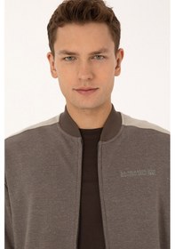Resim U.s. Polo Assn. Erkek Vizon Hırka Örme 50315820-vr052 Vızon 