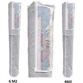 Resim EkoAlışverişDünyam Halı Hurcu Pencereli Halı Hurcu 6 M2 ve 4m2 Ikili Set 