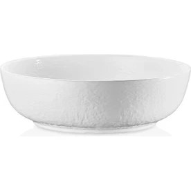 Resim Külsan 11725.CW - Tilda 2'li Krem Beyaz Kase Seti 25 Cm, Thermoset Melamin 