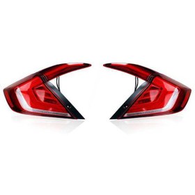 Resim Honda Civic Fc5 2016-2021 Hareketli Led Stop Kırmızı 