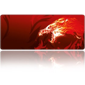 Resim Xrades Red Dragon 90x40 Cm Xxl Gamings Oyuncu Mousepad 