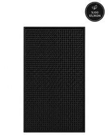 Resim Siliconly Bar Mat 45x30 - %100 Silikon Kaymaz Tezgah Koruyucu - Mutfak / Bar 