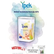 Resim İpek Bebek Temizleme Pamuğu 60'lı Ve Rosie Pamuk Hediye 