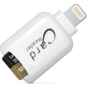 Resim APR29 Apple Uyumlu iPhone Kart Okuyucu - Beyaz 