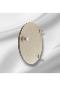 Resim Ahşap Boyanabilir-ham Mdf- Üç Ayaklı Yuvarlak 3lü Sunumluk Takımı 