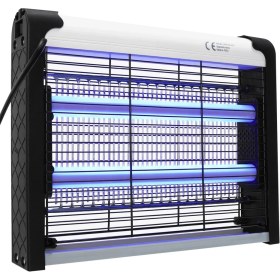 Resim Asonıc AS-A28 Siyah 4W 2000V Masaüstü Zincir Askılı 2ADET Uv Mor Işıklı Siyah Kasa Sinek Öld 
