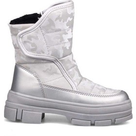 Resim Twingo 820 Termal Kürklü Kız Çocuk Kışlık Bot Ayakkabı Twingo-820 Gümüş 