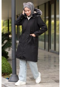 Resim Bestenur Mandes Tünel Kemerli Mont 592 - Siyah 