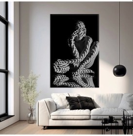 Resim Sarmal Formlar Kanvas Tablo 