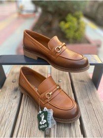 Resim Venüs 2411503y Kadın Hakiki Deri Taba Renk Oxford Ayakkabı 