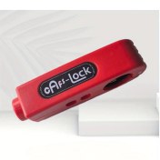 Resim Chuangyinshop Kırmızı Sağlam Abs Bisiklet Ve Motosiklet Kiliti - Hafif Taşınabilir 6 Kullanım Alanlı 