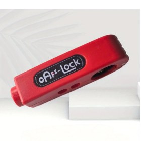 Resim Chuangyinshop Kırmızı Sağlam Abs Bisiklet Ve Motosiklet Kiliti - Hafif Taşınabilir 6 Kullanım Alanlı 