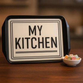 Resim BLACKSTAR Kaydırmaz Servis Tepsisi 