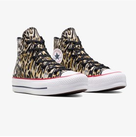 Resim Converse Chuck Taylor All Star Lift Kadın Kahverengi Sneaker A15462c Siyah 